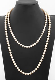 Mikimoto, Etc. Cultured Pearl Necklaces, 2