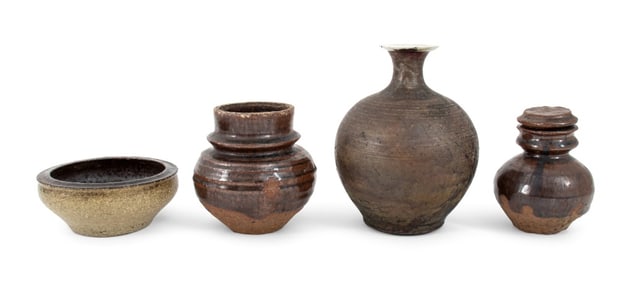 Bruno LaVerdiere, Etc. Art Pottery Vessels, 4