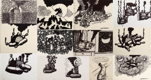 Domenick Capobianco Untitled Mixed Media, 13