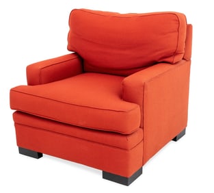 Kravet Furniture Orange Armchair