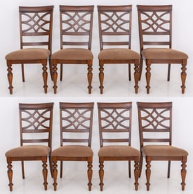 Modern Reticulated Dining Chairs, 8