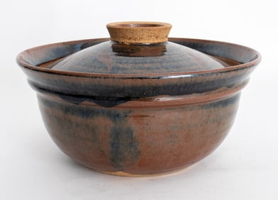 Malcolm Wright Stoneware Covered Casserole Dish