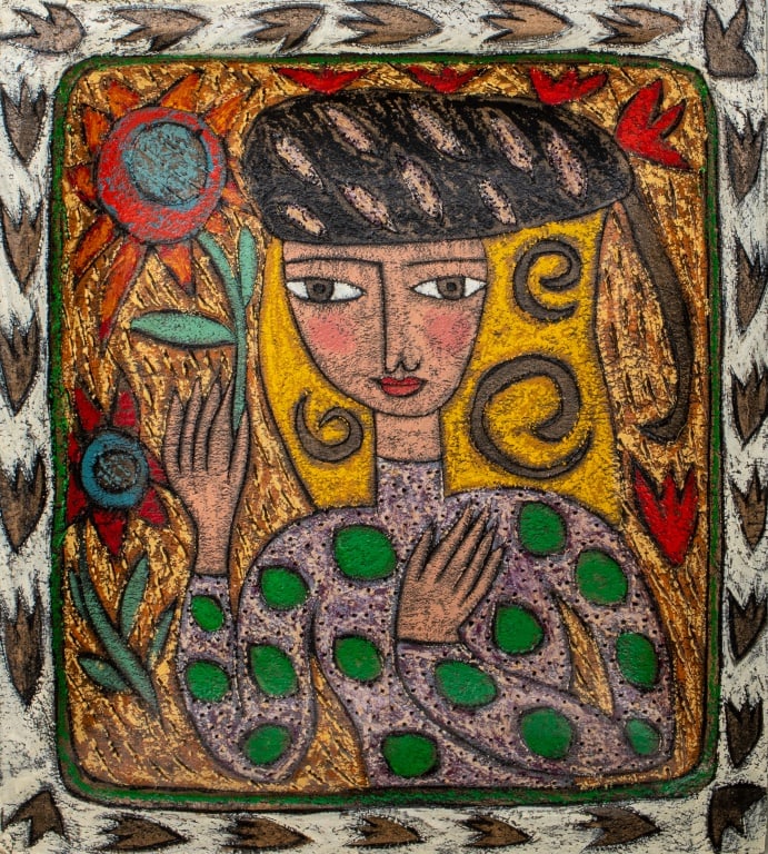 Rebecca Cool & Ross Miller Art Pottery Platter (1 of 11)