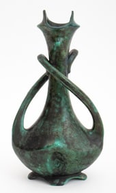Wilhelm Schiller & Sons Art Nouveau Ceramic Vase