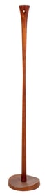 Mid-Century Modern Mahogany Torchiere