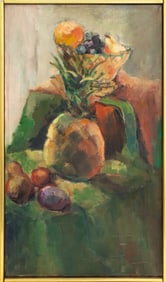20th Century School Still Life Oil on Canvas