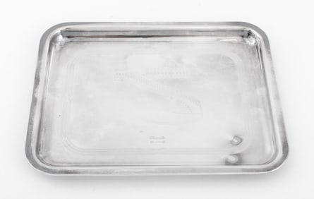 Christofle Silver Plate Presentation Tray