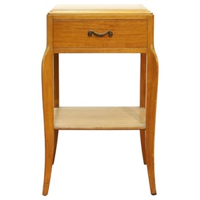 Northern Furniture Company Blonde Wood Nightstand