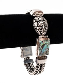 Sterling Silver Link Bracelet