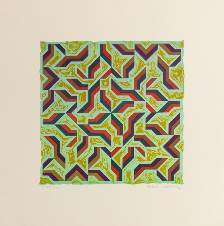 Allan D'Arcangelo "Red Arrow" Serigraph, 1965 (1 of 6)