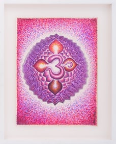 Andrew Zeutzius "Sahasrara Crown Chakra" Ink