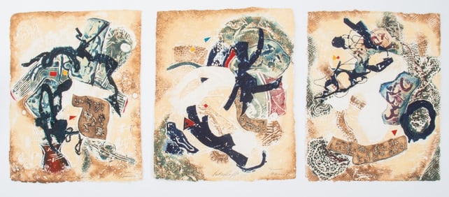 Jan Tormi Carborundum Etchings, 3
