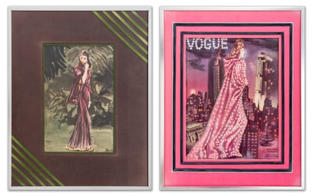 Vogue Fashion Offset Lithographs, 2