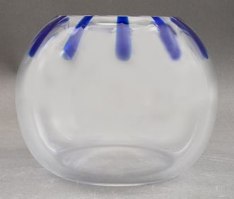 Vivarini Murano Glass Globular Vase, 2002