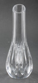Baccarat Cut Crystal Bud Vase