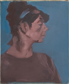 J. Washington Portrait of a Woman Oil on Canvas