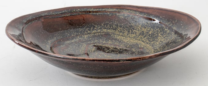 Signed American Studio Art Pottery Bowl, 1970s
