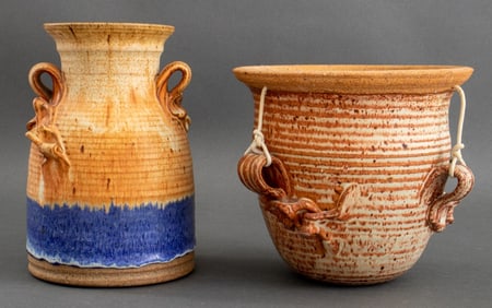 Thomas Reece Studio Art Pottery Vessels, 2