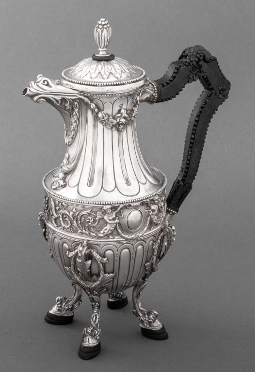Belgian Silver Coffee Pot, circa 1800 (1 of 10)