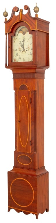 Thomas Whiteman Pembroke Mahogany Longcase Clock (1 of 8)