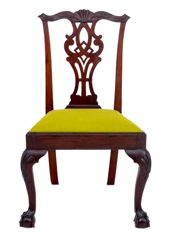 Chippendale Mahogany Side Chair, ca. 1765 (1 of 5)