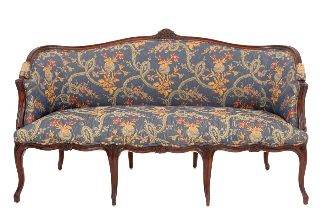 George III Mahogany Sofa (1 of 5)