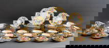 Hammersley China "Queen Ann" Dinner Service for 12