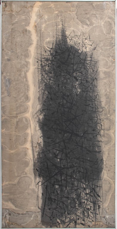 Ethel Edwards "Figure of the Night" Sumi Ink (1 of 5)