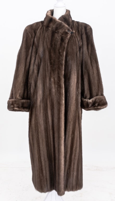 Mink Fur Full-Length Coat (1 of 5)