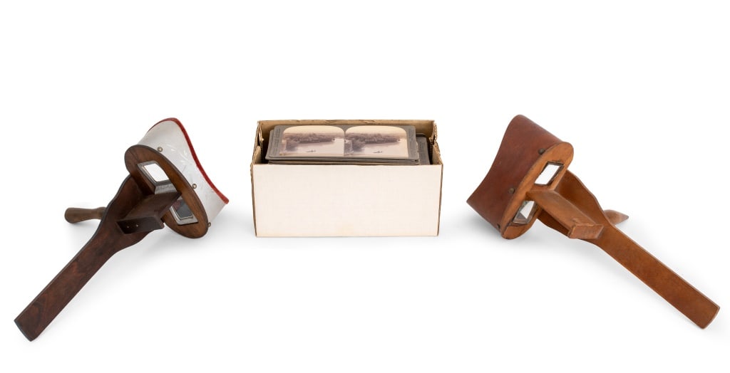 Stereoscopes & Jerusalem Stereo Cards, 19th C. (1 of 5)