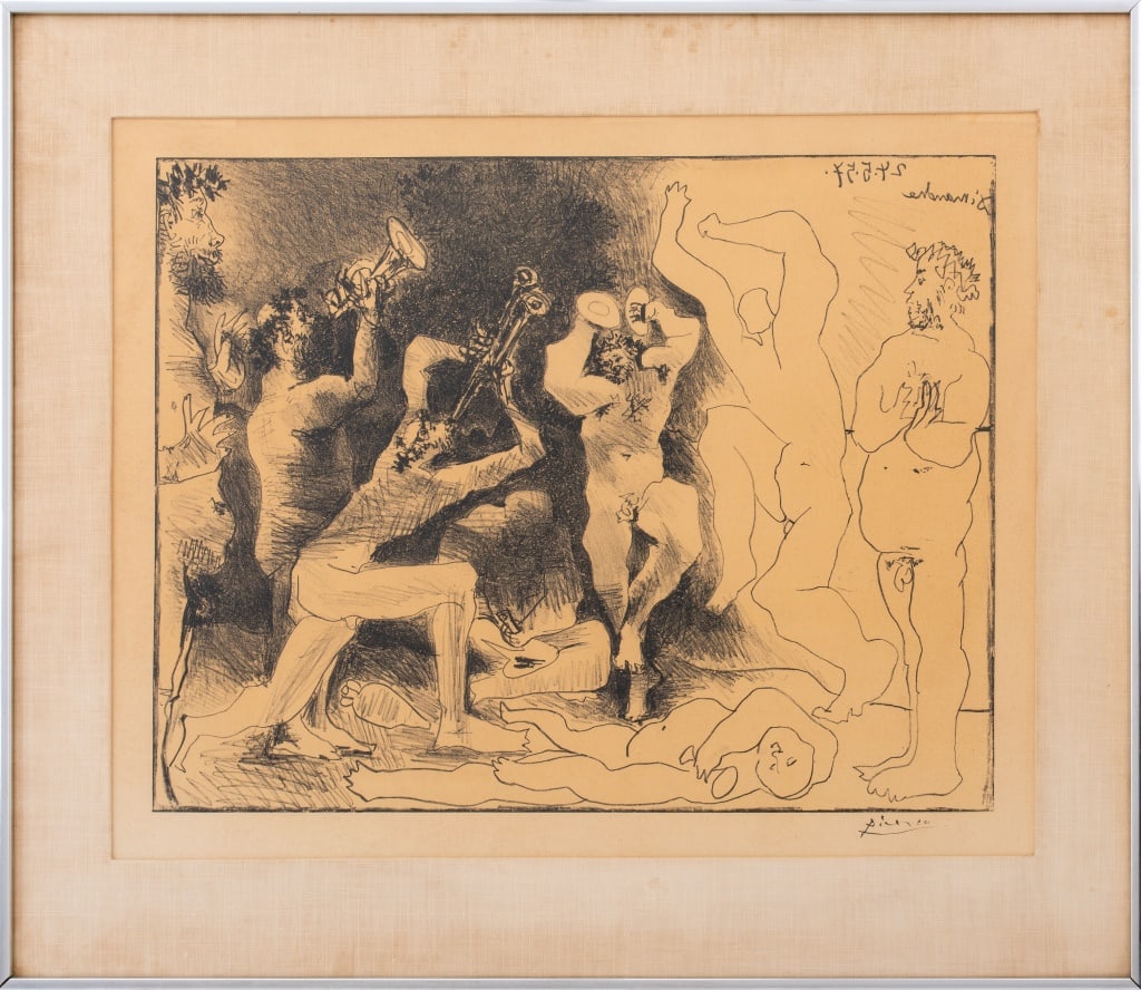 Pablo Picasso "La Danse des Faunes" Lithograph