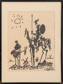 Pablo Picasso "Don Quixote" Lithograph, 1955