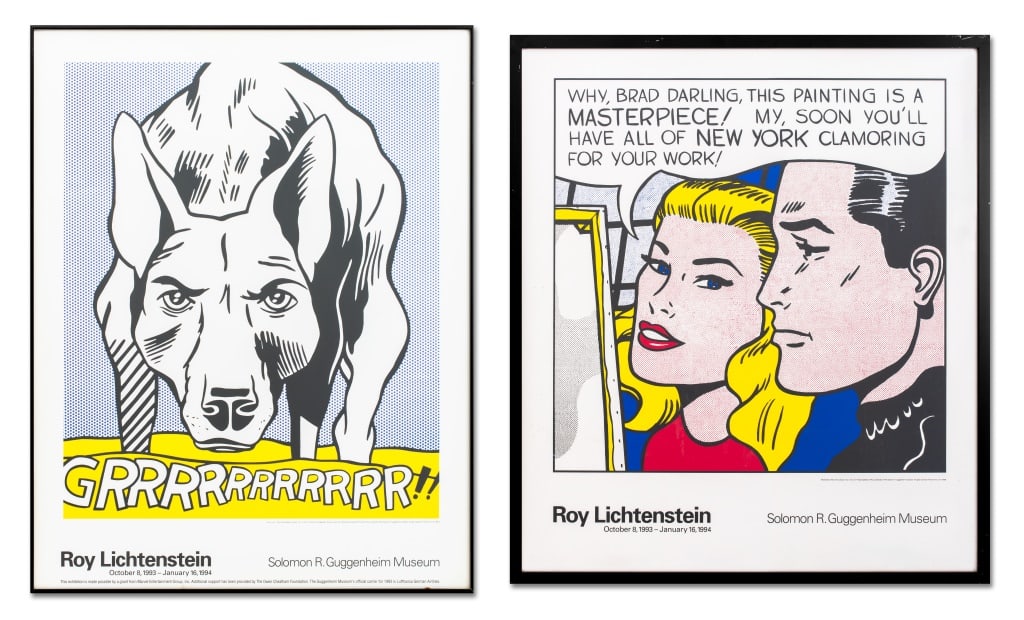 Roy Lichenstein Guggenheim Exhibition Posters, 2 (1 of 8)