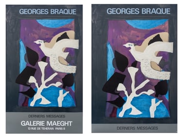 Georges Braque Galerie Maeght Posters, 2