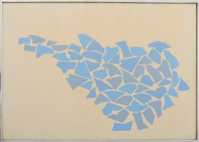 Robert Goodnough Abstract Composition Serigraph