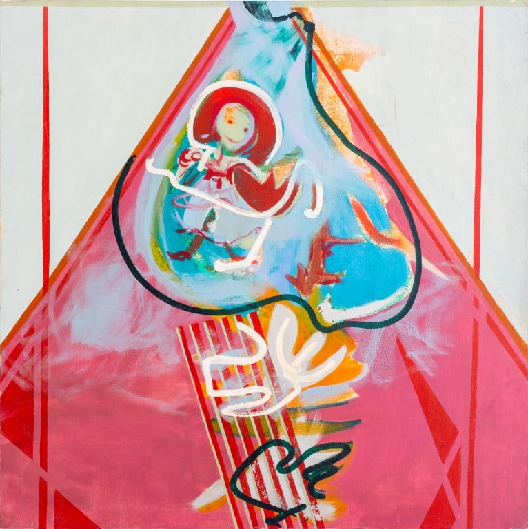 Eva Bouzard-Hui Abstraction Oil on Canvas (1 of 7)