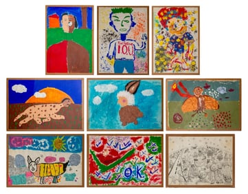 Outsider Art Mixed Media, 9