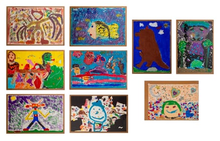 Outsider Art Mixed Media, 9