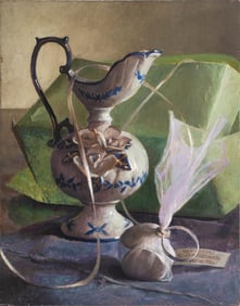 Martin Goldblum "Confetti" Oil on Canvas