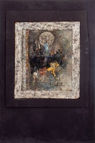 Francisco Larez Abstract Composition Mixed Media