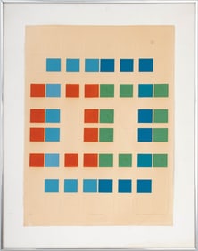 Arlene Sherman "Five of Six" Lithograph, 1969