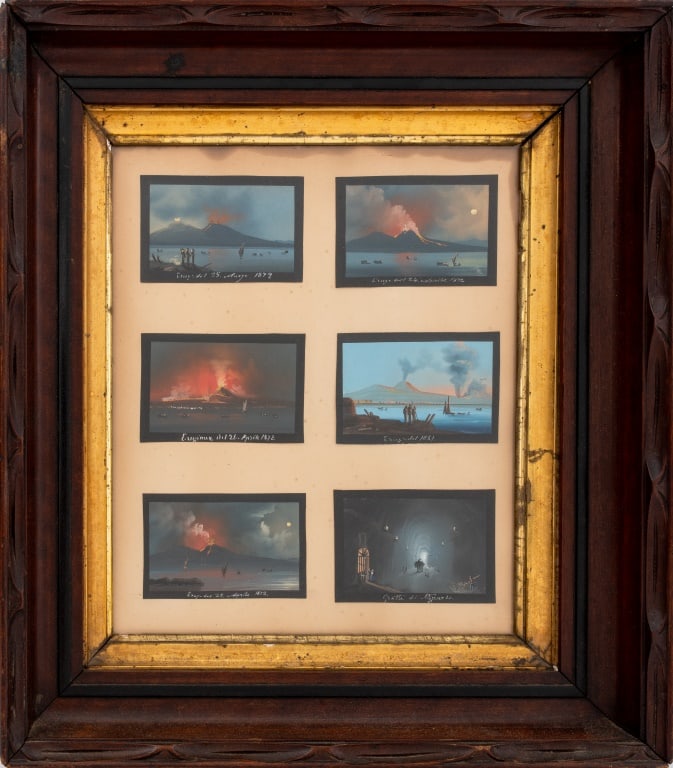 After Girolamo Gianni Vignettes Gouache on Paper (1 of 5)