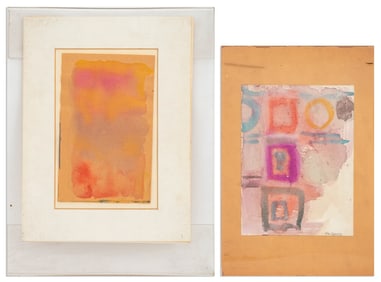 Willard MacGregor Abstract Watercolors, 2