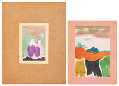 Willard MacGregor Abstract Watercolors, 2