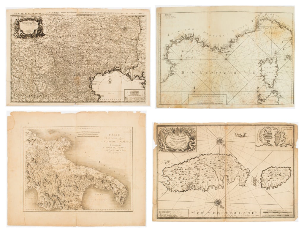 Antiquarian Maps of Europe Engravings, 4 (1 of 20)