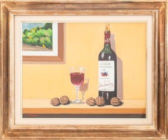 Kazuaki Contemporary Still Life Acrylic on Canvas