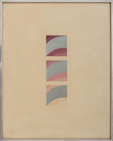 Gedeohn Abstraction Mixed Media on Paper, 1966