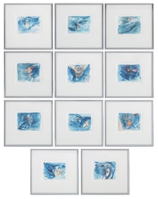 Eva Bouzard-Hui Mixed Media on Paper, 2005, 11