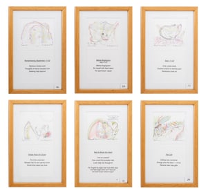 Eva Bouzard-Hui Mixed Media on Paper, 6