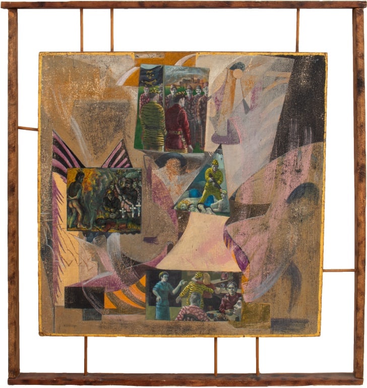 Frank Hildbridge Meyer Abstraction Oil on Panel (1 of 9)